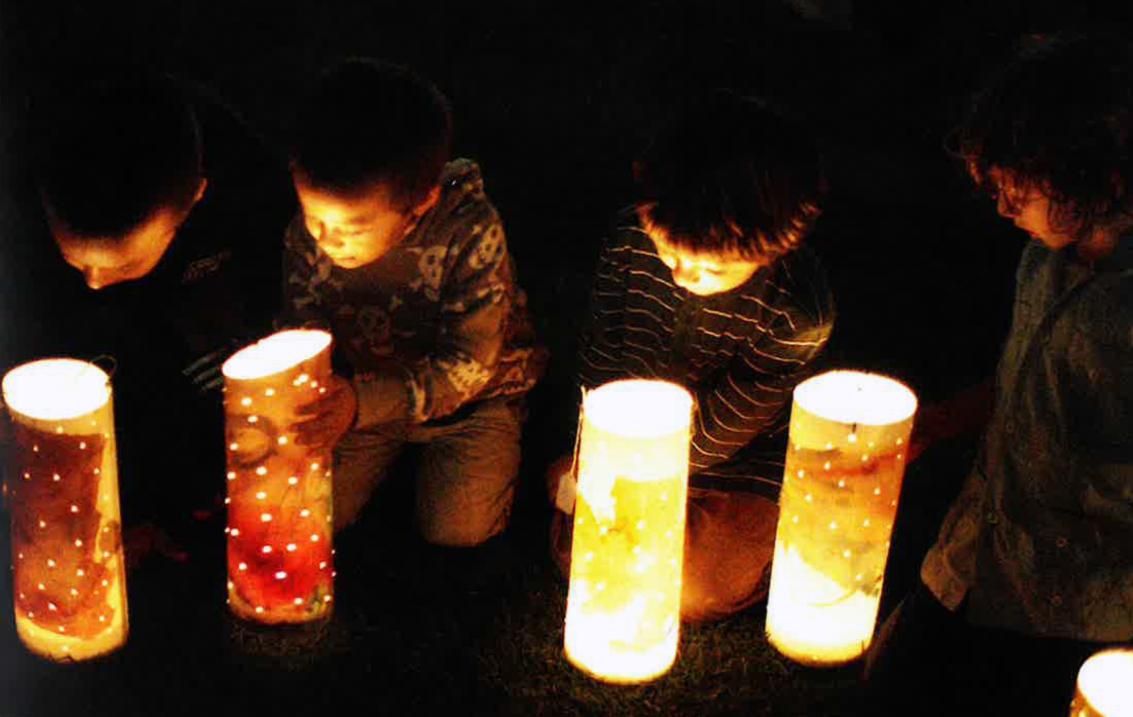 Children engaged in activities
